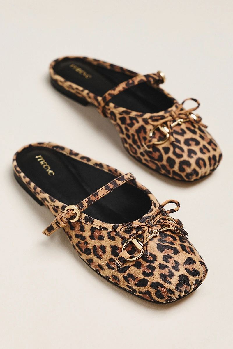 Maeve Horsebit Mule Ballet Flats