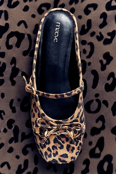 Maeve Horsebit Mule Ballet Flats