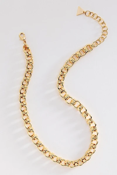 Knotted Chunky Chain Necklace