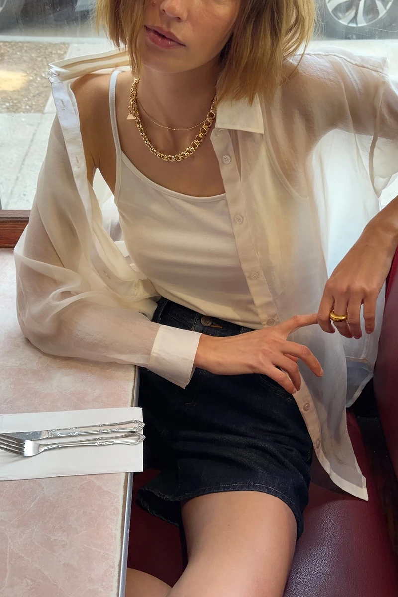 Knotted Chunky Chain Necklace