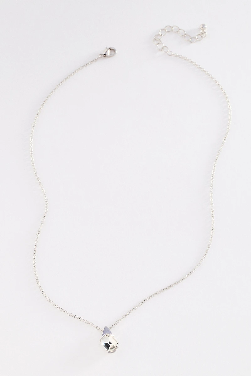 Delicate Bezel Necklace