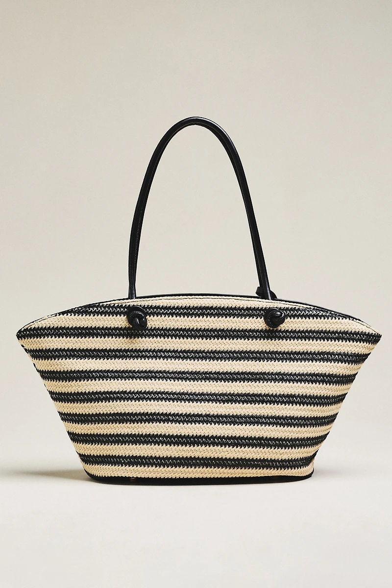 Aota Jessica Raffia Tote Bag