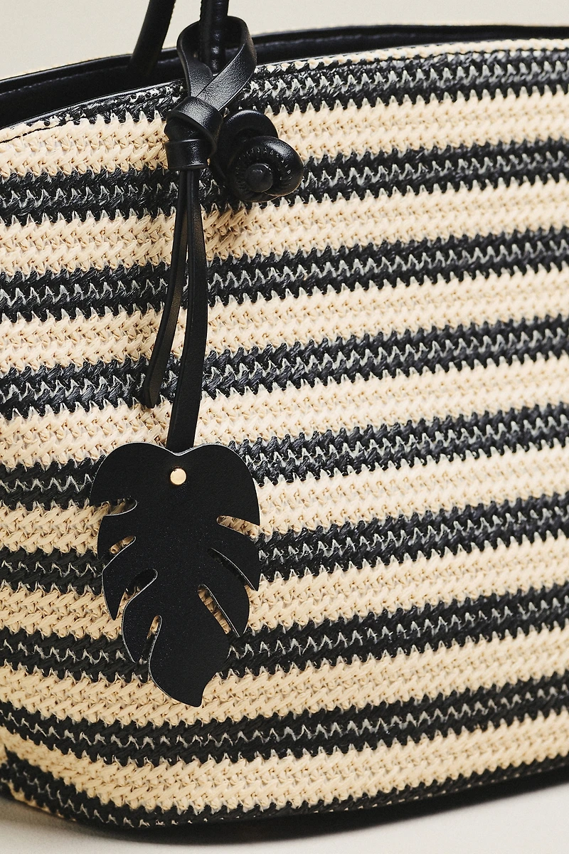 Aota Jessica Raffia Tote Bag