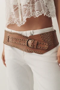 Z & L Studded Low-Slung Belt