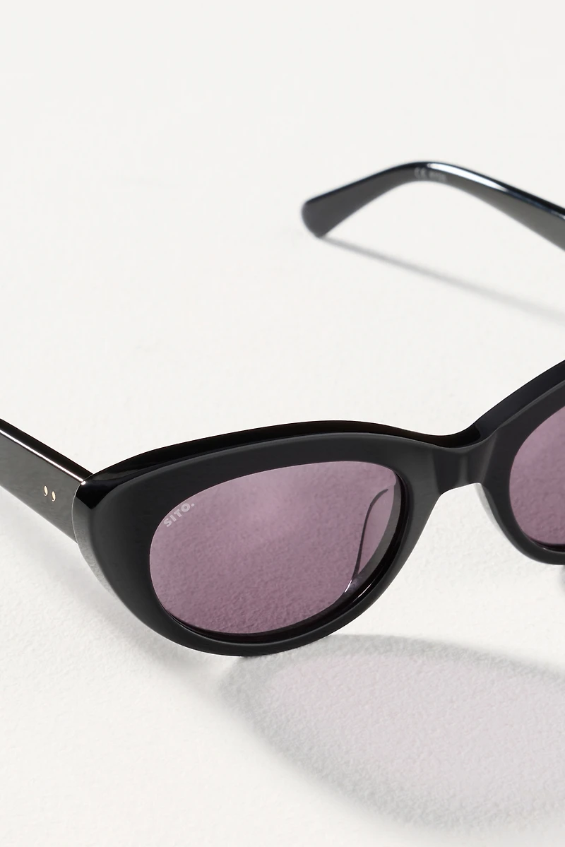 Sito Shades Siena Modern Cat-Eye Sunglasses