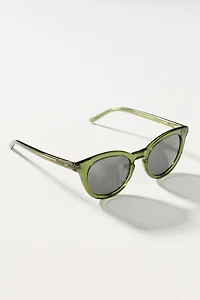 Sito Shades Now Or Never Circle Sunglasses