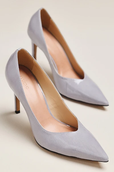 Maeve Leather Pointed-Toe Stiletto Heels