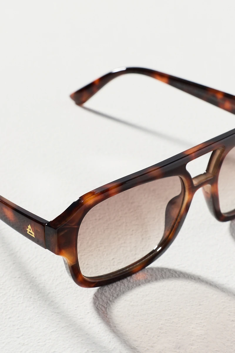 Reality Eyewear Runway Aviator Sunglasses