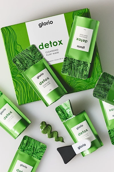 Glorio Detox Cleansing Clay Mask Box Set 