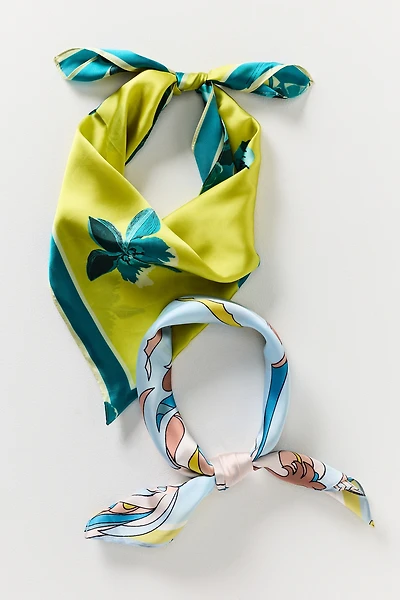 Satin Hair Scarves, Set of 2