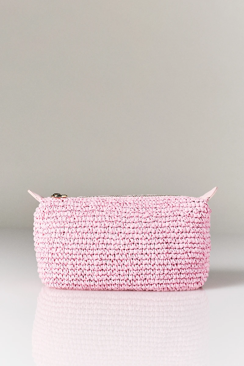 Stoney Clover Lane Pink Crochette Pouchette