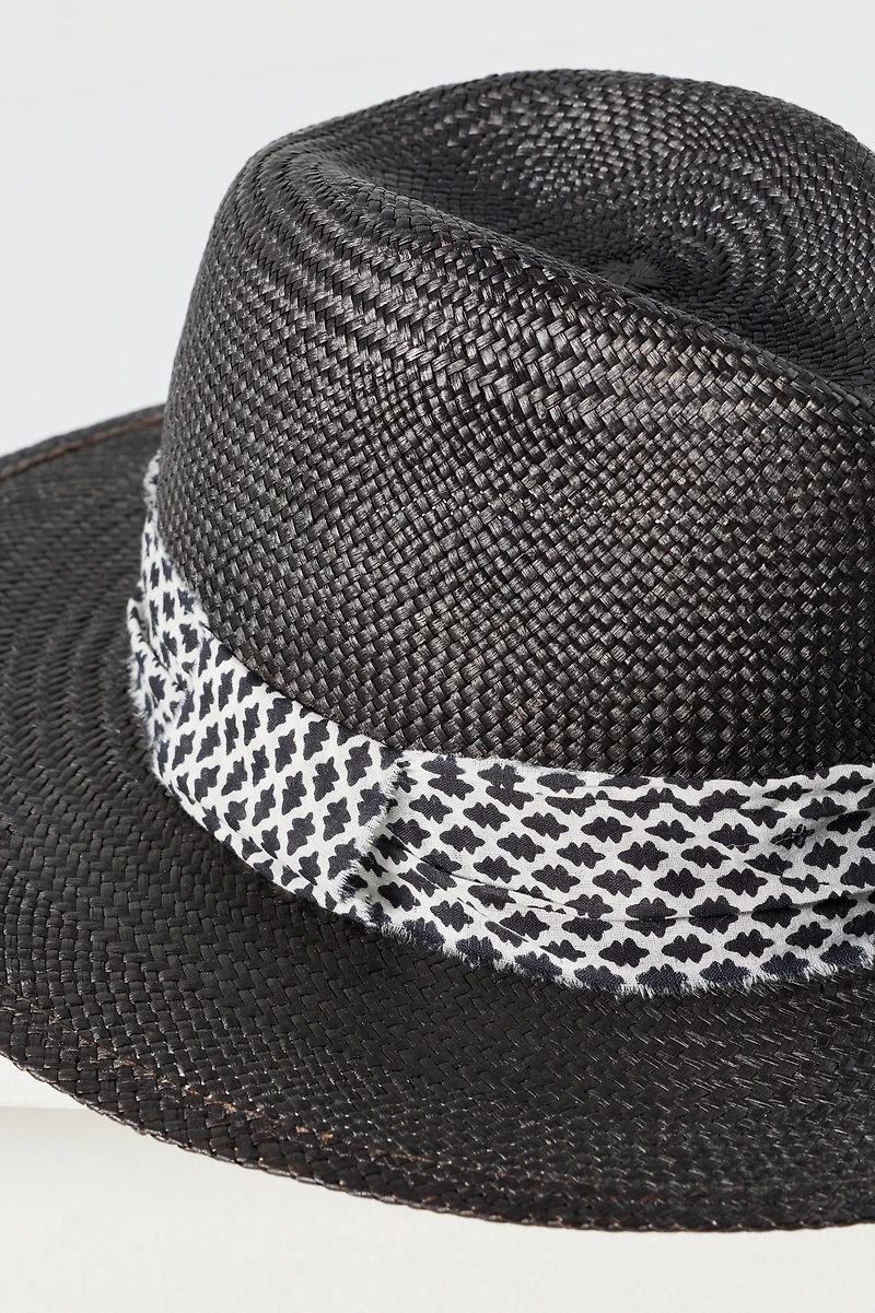 Hat Attack Pammy Panama Straw Rancher