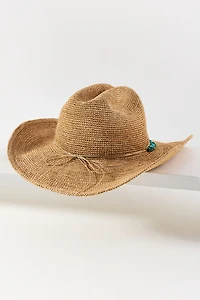 Cheveux Corp. Raffia Rancher Hat