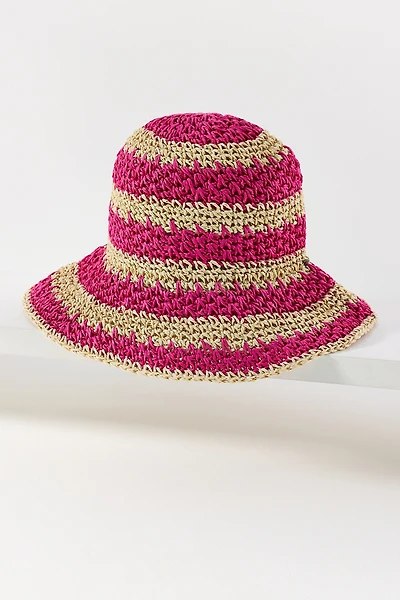 Cheveux Corp. Straw Bucket Hat