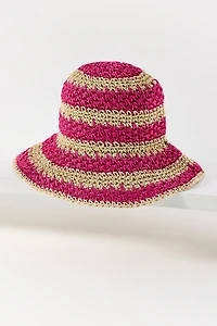 Cheveux Corp. Straw Bucket Hat