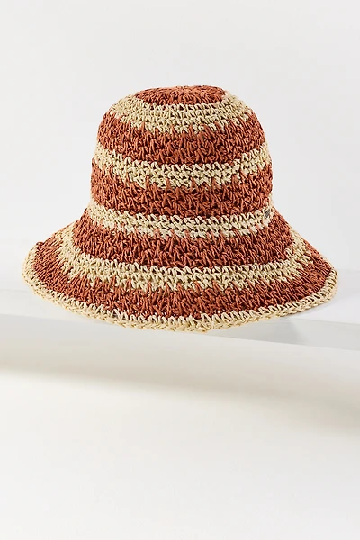 Cheveux Corp. Straw Bucket Hat