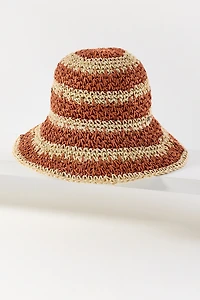 Cheveux Corp. Straw Bucket Hat