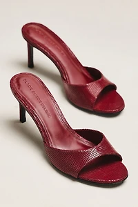 Black Suede Studio Freddie 65 Mules