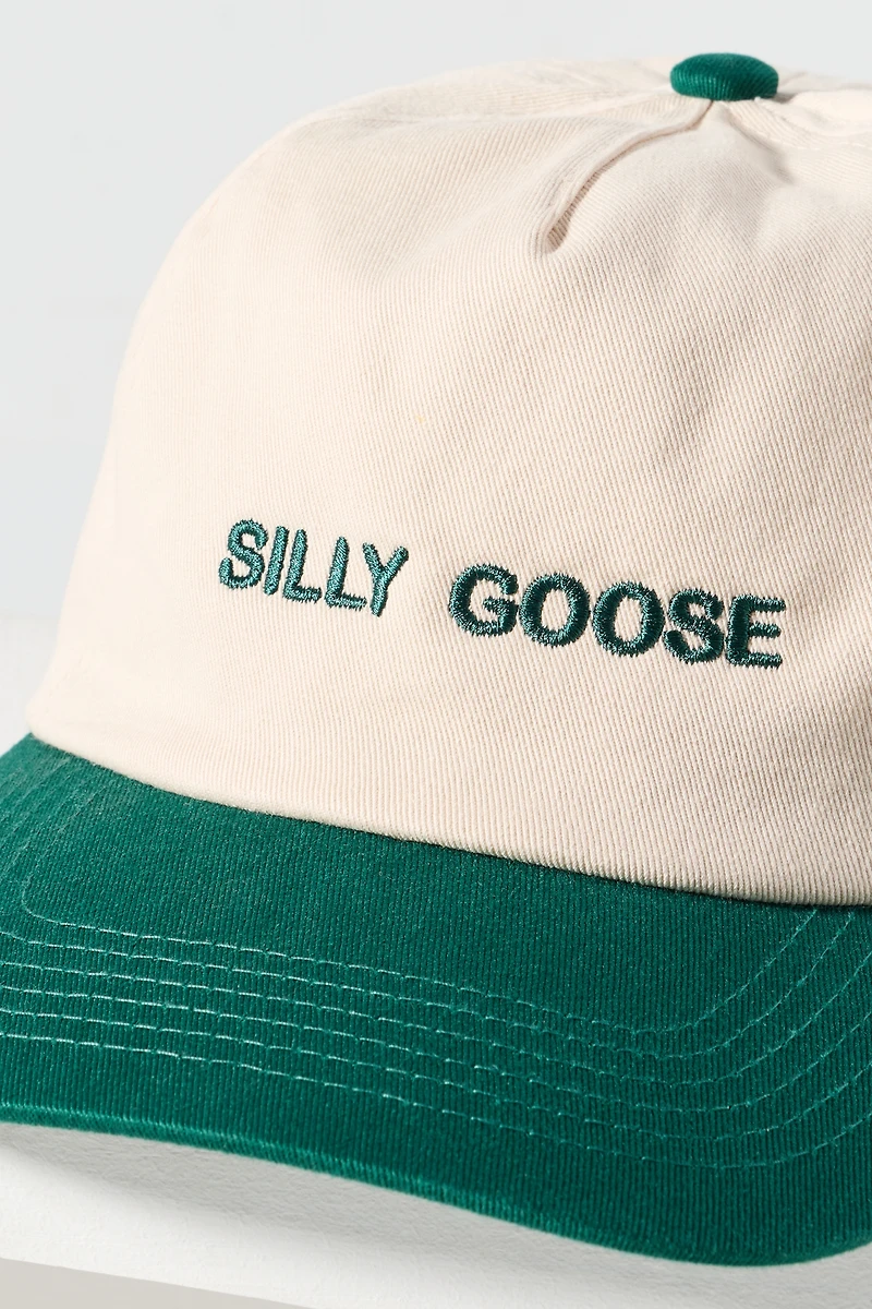 Intentionally Blank Silly Goose Two-Tone Dad Cap