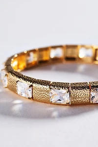 Textured Crystal Bracelet