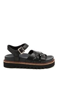 Kelsi Dagger Brooklyn Kova Cross-Strap Sandals