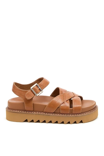 Kelsi Dagger Brooklyn Kova Cross-Strap Sandals