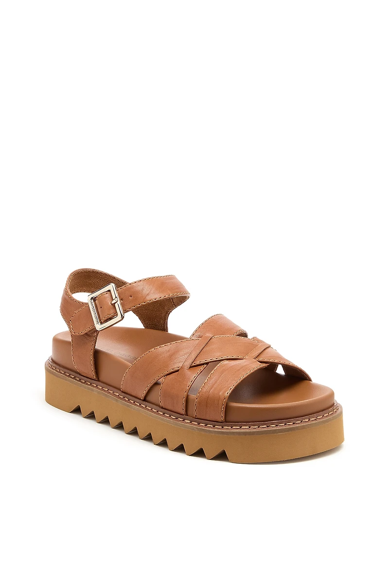 Kelsi Dagger Brooklyn Kova Cross-Strap Sandals