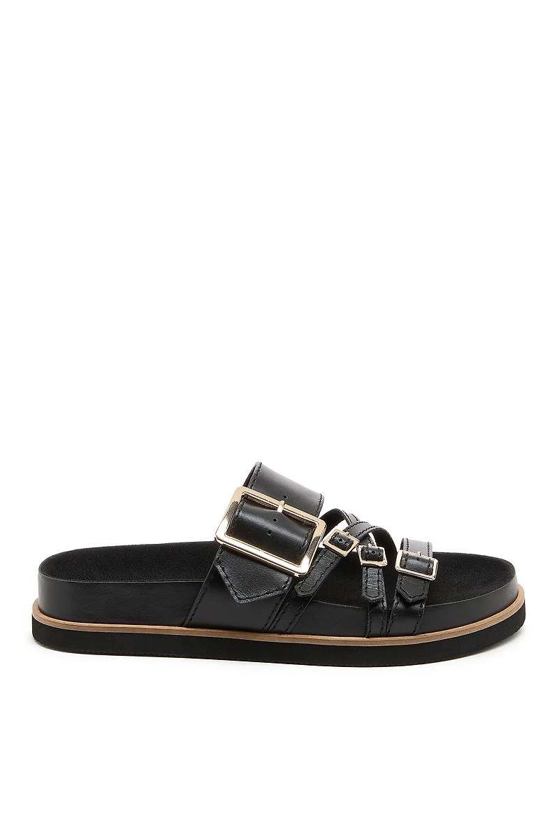 Kelsi Dagger Brooklyn Stella Buckle Slide Sandals