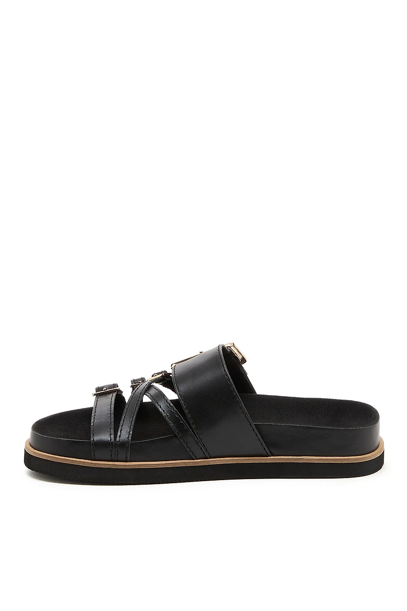 Kelsi Dagger Brooklyn Stella Buckle Slide Sandals