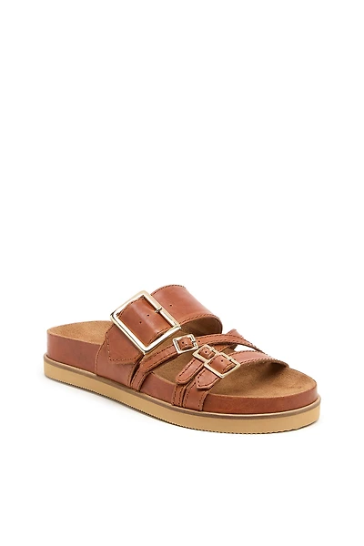 Kelsi Dagger Brooklyn Stella Buckle Slide Sandals