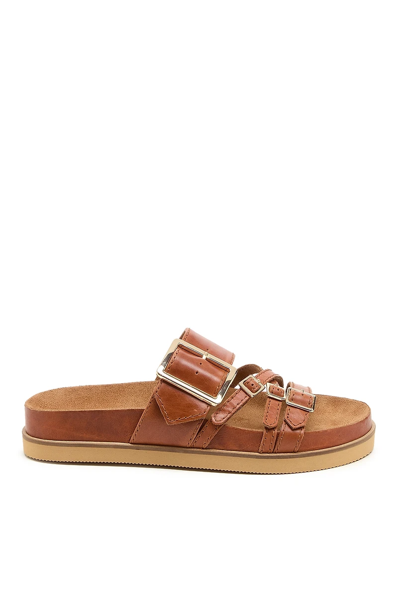 Kelsi Dagger Brooklyn Stella Buckle Slide Sandals