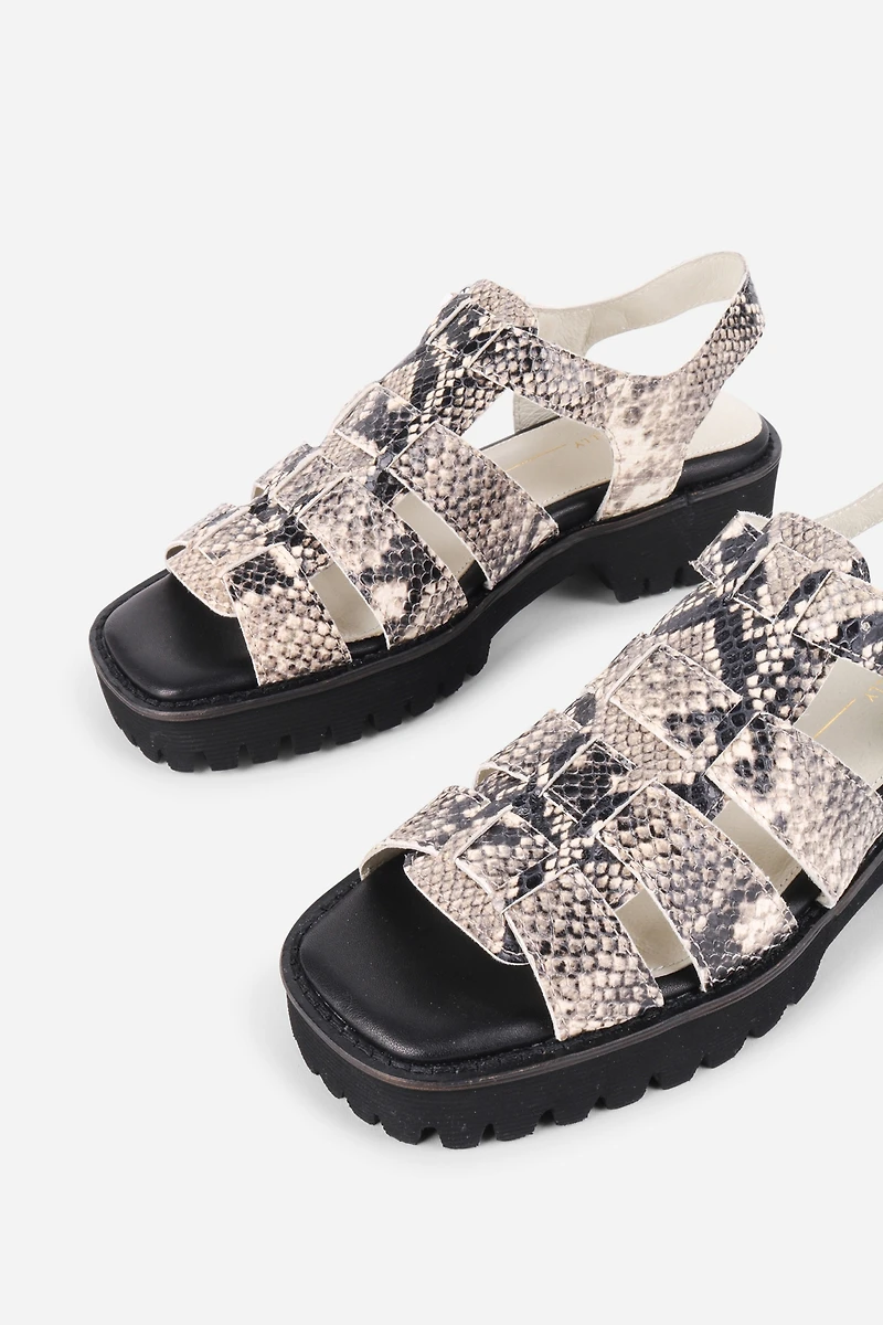 Intentionally Blank Haddie Fisherman Sandals