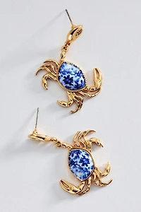 Ceramic Icon Drop Earrings