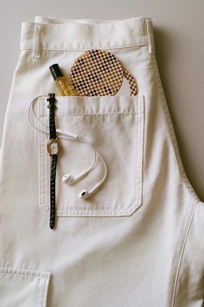 Leather Strap Watch