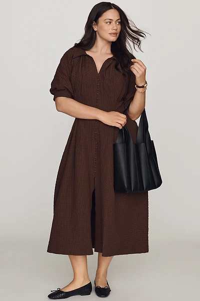 Melie Bianco Quilted Vegan Leather Harper Tote Bag