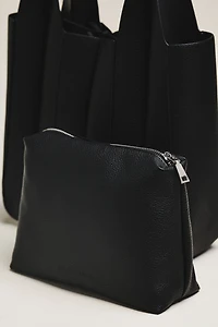 Melie Bianco Quilted Vegan Leather Harper Tote Bag