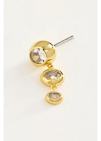 Electric Picks Crystal Rain Drop Earrings