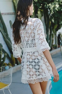 Waimari Nilo Lace Kimono