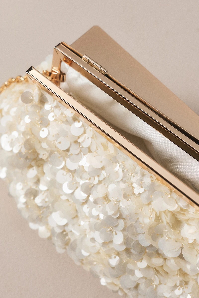 Jewel by Badgely Mischka Vintage Sequin Clutch