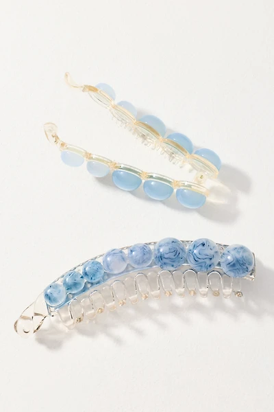Bubble Banana Claw Clip
