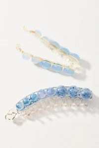 Bubble Banana Claw Clip