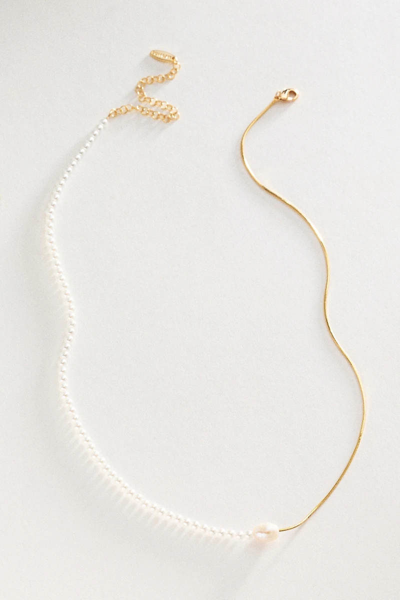 Pearl Duet Necklace