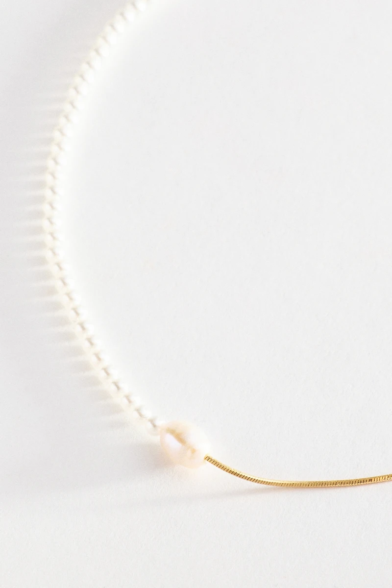 Pearl Duet Necklace