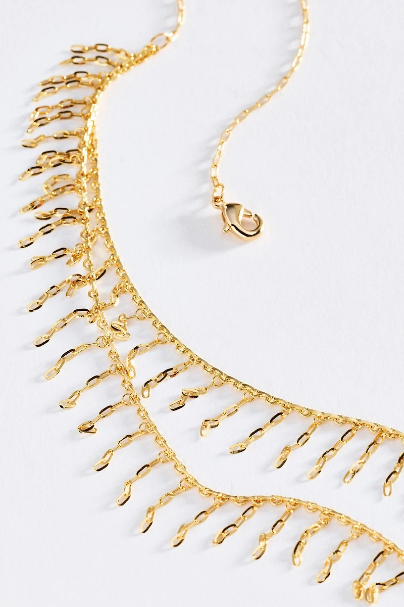 Chain Fringe Neacklace