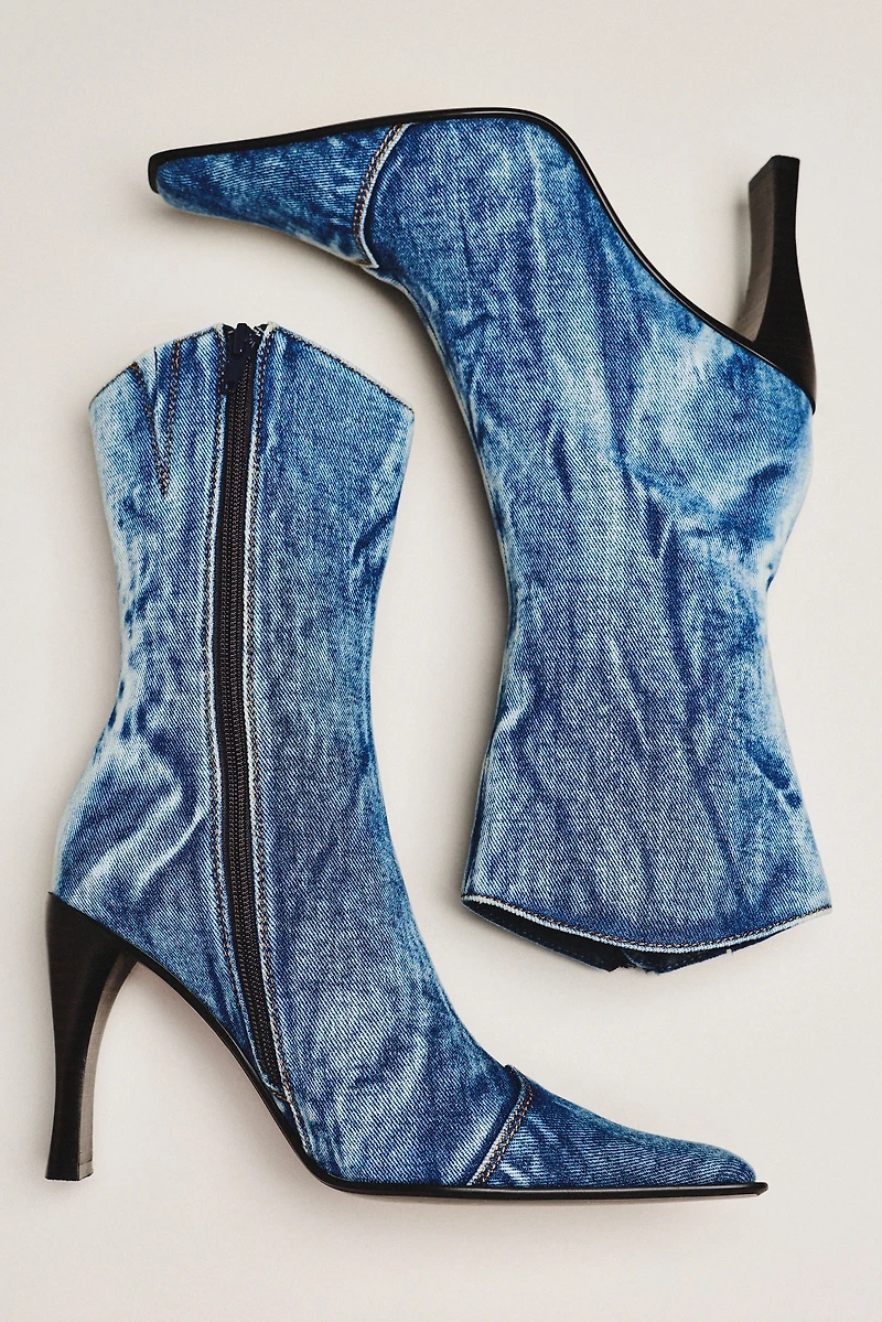 jeffrey Campbell Be-Bold-2 Denim Boots