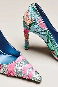 Jeffrey Campbell Good Sequin Pumps