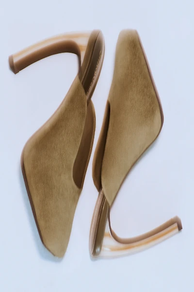Jeffrey Campbell Mittz Square-Toe Heels