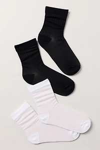 Opaque Socks, Set of 2
