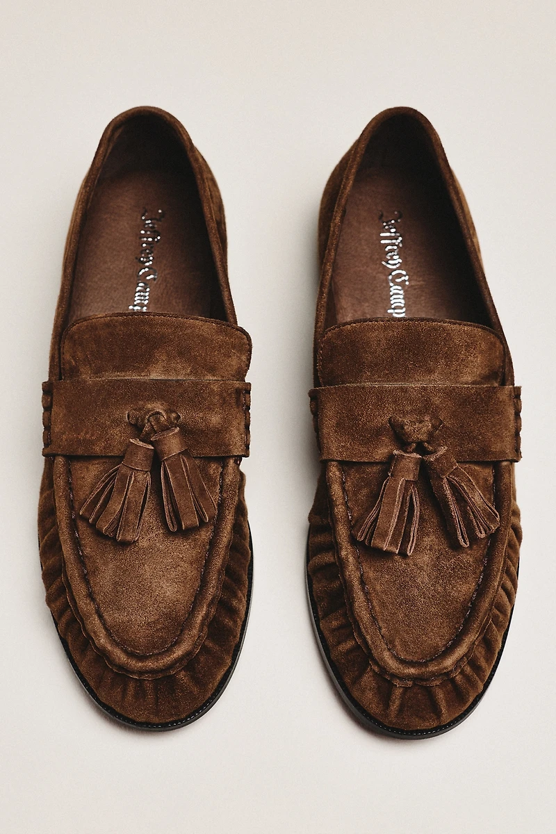 Jeffrey Campbell Articulate Tassel Loafers