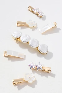 Mermaid Hair Clips, Set of 8
